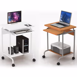 Techly ICA-TB S005W scrivania per computer Bianco - Vista aggiuntiva 5