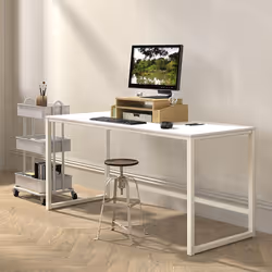 Techly ICA-TB 3545W scrivania per computer Bianco - Vista aggiuntiva 4