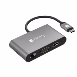 Techly Adattatore USB-C Multiporta