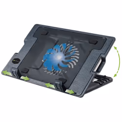 Techly Supporto per notebook fino a 17.3" con sistema di raffreddamento - Vista aggiuntiva 4