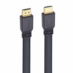 Techly Cavo HDMI 2.0 High Speed con Ethernet A/A M/M Piatto 2m