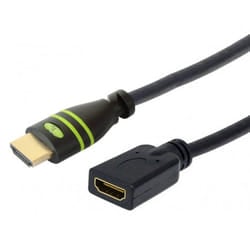 Techly Cavo Prolunga HDMI High Speed con Ethernet 4K 30Hz M/F 0,2 m