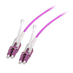 Techly LC/LC Fiber Optic Cable Uniboot HD 50/125 Multimode LSZH 2m OM4