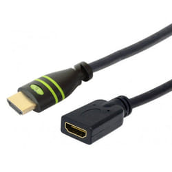 Techly Cavo Prolunga HDMI High Speed con Ethernet 4K@60Hz M/F 0,2 m