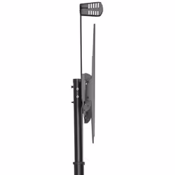 Techly Supporto a pavimento per TV con altezza regolabile, in acciaio, per TV da 60'' a 100'' - Vista aggiuntiva 8