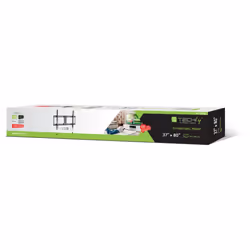 Techly Staffa a Muro Fissa TV LED LCD 37-80"