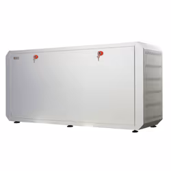 Techly Armadio rack 19" Ghost con porta cieca Bianco