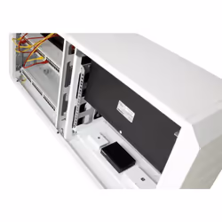 Techly Armadio rack 19" Ghost con porta cieca Bianco - Vista aggiuntiva 6