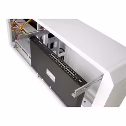 Techly Armadio rack 19" Ghost con porta cieca Bianco - Vista aggiuntiva 7
