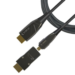 Techly Cavo HDMI A/A Micro HDMI AOC in Fibra Ottica 4K 10m