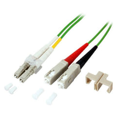 Techly Cavo Fibra Ottica SC/LC 50/125 Multimodale 1 m OM5