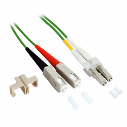 Techly Cavo Fibra Ottica SC/LC 50/125 Multimodale 1 m OM5