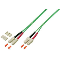 Techly Cavo Fibra Ottica SC/SC 50/125 Multimodale 1m OM5