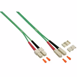 Techly Cavo Fibra Ottica SC/SC 50/125 Multimodale 1m OM5