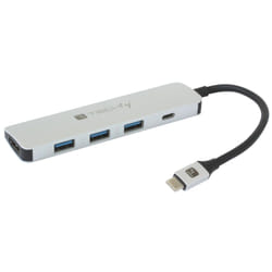 Techly Hub USB-C con HDMI 4K e PD