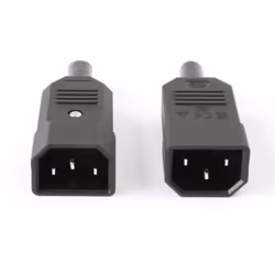 Techly Connettori VDE Maschio (C14)