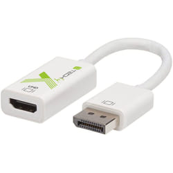 Techly Adattatore da Displayport v1.2 a HDMI 4K@60Hz Bianco