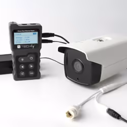 Techly I-CT PRO-POECK tester per cavo di rete Tester PoE Nero, Grigio