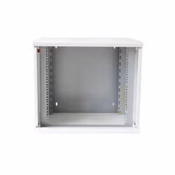 Techly Armadio Rack 19" a muro 13 unità sezione unica prof. 600mm Bianco