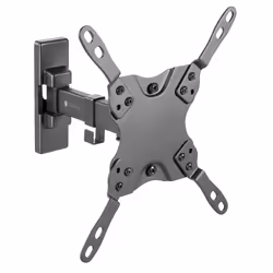 Techly ICA-PLB-400STY, 106,7 cm (42"), 75 x 75 mm, 200 x 200 mm, -5 - 12°, 180°, Nero