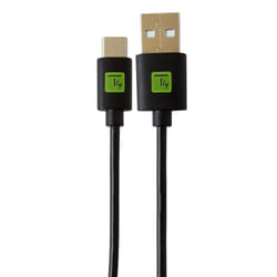 Techly ICOC MUSB20-CMAM05T cavo USB USB 2.0 0,5 m USB A USB C Nero