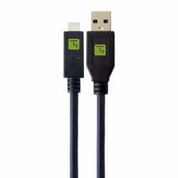 Techly ICOC MUSB312-CMAM05T, 0,5 m, USB A, USB C, USB 3.2 Gen 1 (3.1 Gen 1), 10 Gbit/s, Nero