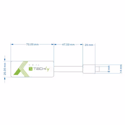 Techly IADAP USB31-ETGIGA3 scheda di rete e adattatore Ethernet 5000 Mbit/s