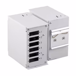 Techly I-CASE DIN-SPLICET, Grigio, Acciaio, 61 mm, 113 mm, 115 mm, 492 g