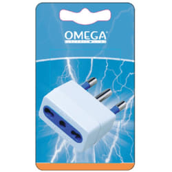 Adattatore bpresa 10/16A 2P+T con spina 16A