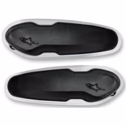 Alpinestars Supertech R Cursori della punta, nero-bianco
