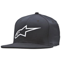 Alpinestars Ageless Flat Cap, nero-bianco, dimensione L XL per uomo
