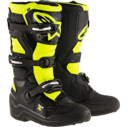 Alpinestars Tech 7S Stivali Motocross Giovani, nero-giallo, dimensione 34