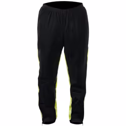Alpinestars Hurricane Pantaloni pioggia, nero-giallo, dimensione S per uomo
