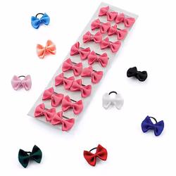 Decorazioni per cavallo Fiocchetti per criniera disponibile in vari colori Ogni confezione contiene 16 fiocchetti Colori: azz ...