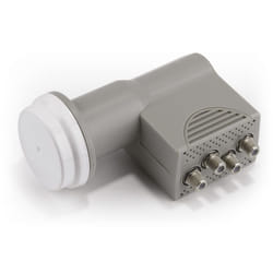 TELE System TS401F convertitori abbassatore di frequenza Low Noise Block (LNB) 10,7 - 11,7 GHz Grigio, Bianco