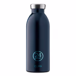 24Bottles Clima, 500 ml, Uso quotidiano, Blu, Acciaio inox, Adulto, Acciaio inox