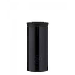 24Bottles Travel Tumbler 600 ml Nero Acciaio inox