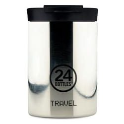 24Bottles Travel 350 ml Nero, Bianco Acciaio inox