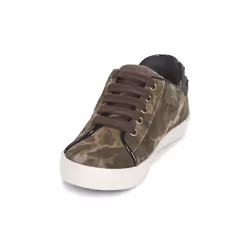 Scarpe bambini Geox KIWI GIRL Verde - 26 - Vista aggiuntiva 3