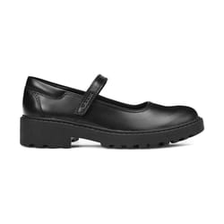 Ballerine bambina Geox J6420P J Casey ballerina da scuola per ragazze Nero - 41