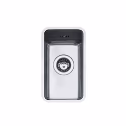 Foster S4000.1V.18x34.R25.ST, Lavello sottopiano, Rettangolare, Acciaio inox, Acciaio inox, 1 ciotole, Rettangolare