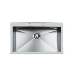 Foster Quadra.1V.76x40.SF Rettangolare Acciaio inox
