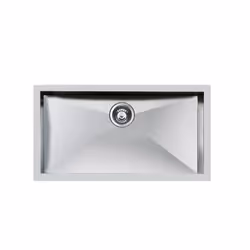 Foster Quadra.1V.80x40.ST, Lavello sottopiano, Rettangolare, Acciaio inox, Acciaio inox, 1 ciotole, Rettangolare