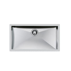 Foster Quadra.1V.80x40.ST Lavello sottopiano Rettangolare Acciaio inox