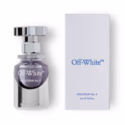 Off-White SOLUTION No. 9 Eau de Parfum 50 ml, Unisex, 50 ml, Flacone non ricaricabile, Profumo liquido, Bergamotto, Mandorla ...