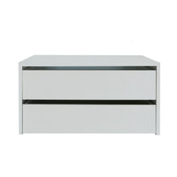 Cassettiera in legno per interno amadio colore Bianco cm H.50xL.85,5xP.45