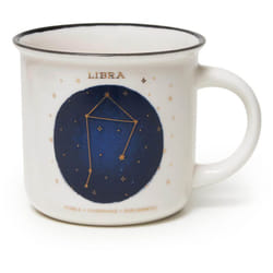 Legami - Tazza, Count Your Lucky Stars, Tazza in Porcellana New Bone China, Segno Zodiacale Laminato in Oro, Utilizzabile in Lavastoviglie, Capacità