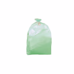 Sacco in rotolo (15 pezzi) biodegradabile per umido-organico colore verde. Misura 42x42 cm. Acquistalo subito da CFadda e ric ...