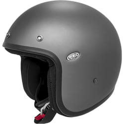 Premier Vintage Classic U 17 BM Casco Jet, nero-grigio, dimensione M per uomo