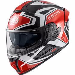 Premier Evoluzione RR 2 Casco, nero-bianco-rosso, dimensione L per uomo
